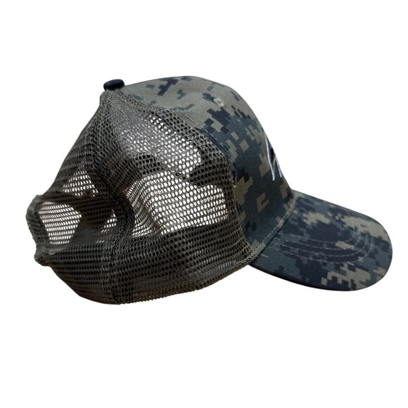 Baltimore Ravens NFL Camo Trucker Hat Mesh Back Snapback Adjustable Strap - Picture 4 of 8